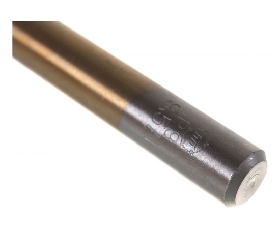 Сверло по металлу (9.5х125х81 мм; А1; Р9; нитрид титана) Туламаш 56347 – изображение 4