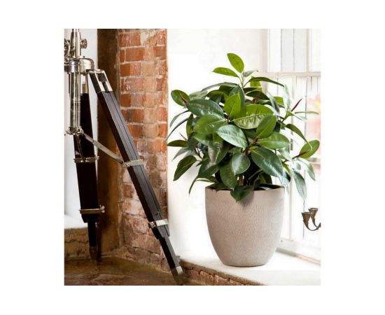 Напольное кашпо для цветов IDEALIST Lite Лотус круглое, 37х33.5 см, 36 л MESHR37-T – изображение 4