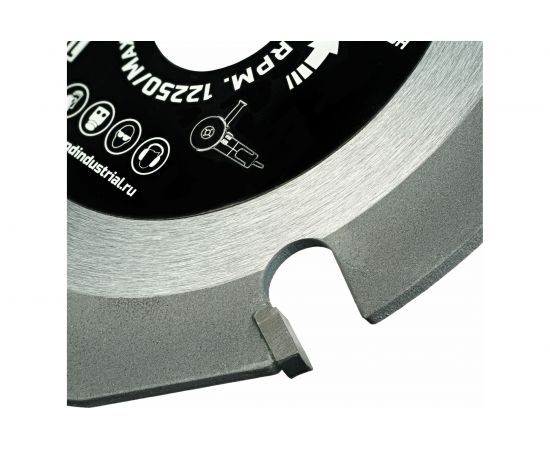 Диск пильный по дереву FastCutter 125х22.23 мм, 3T для УШМ Diamond Industrial DIDD125Z3 – изображение 4