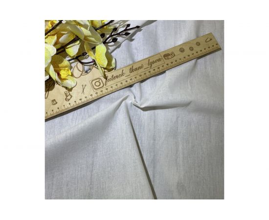 Техническое полотно ЛАЙМА БЯЗЬ ОТБЕЛЕННАЯ ГОСТ, рулон 1.5х50 м, плотность 140±5 г/м2, 607520 – изображение 5