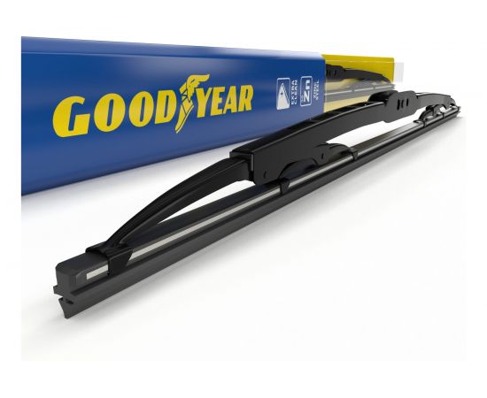 Всесезонная каркасная щетка стеклоочистителя 24"/60 см (3 переходника) Goodyear FRAME GY000324 – изображение 6