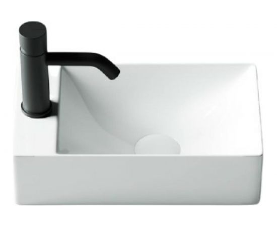 Умывальник Ceramica Nova Element накладной, прямоугольный 375х215х100 мм CN5008 