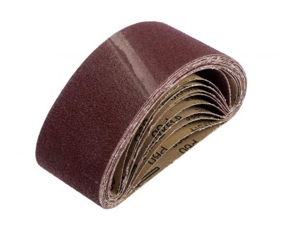 Лента абразивная бесконечная на тканевой основе (10 шт; 75х457 мм; Р60) TUNDRA 1300819 