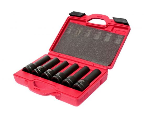 Набор двенадцатигранных ударных торцевых головок 3/4" TORX E18-E24 L=110мм 6шт JTC-J606E 