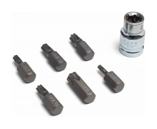 Набор бит (7 предметов; торкс Т25-55) СЕРВИС КЛЮЧ 76437 