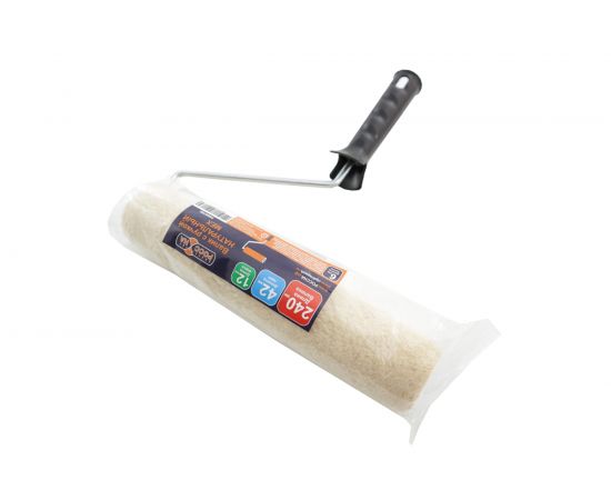 Валик с ручкой РОССНА "НАТУРАЛЬНЫЙ МЕХ" 240 мм Р860755 