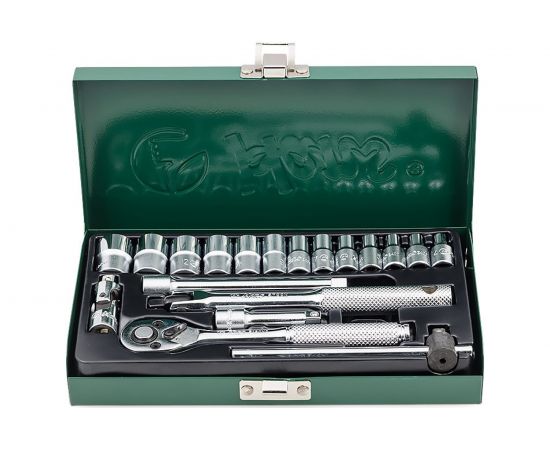 Универсальный набор 1/4"", 19шт Hans 2619M 