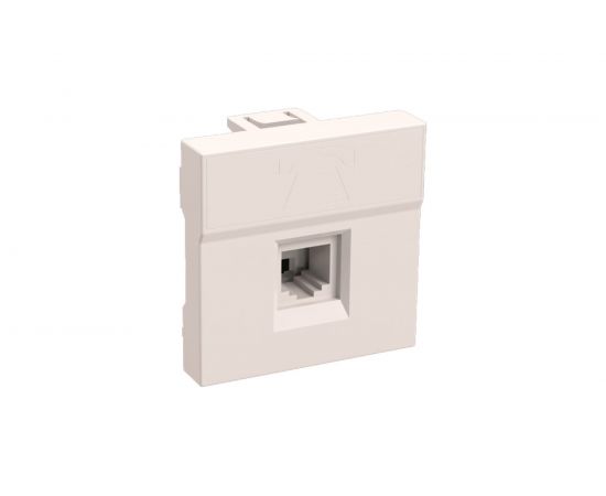 Телефонная розетка IEK RJ-11, категория 3, 2 модуля CKK-40D-RT2-K01 