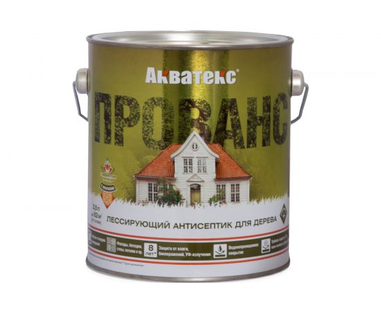 Антисептик для дерева Акватекс Прованс Калужница 2.5 л 4 205718 