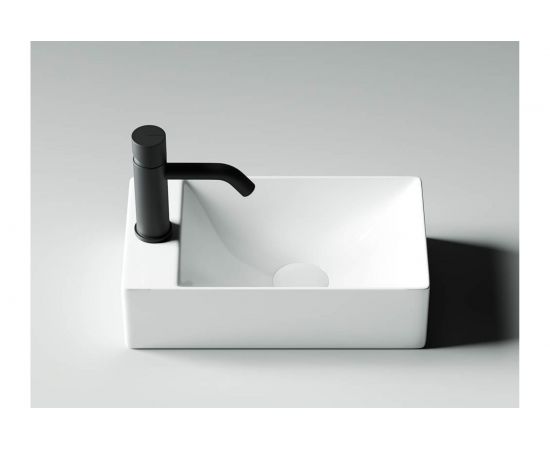 Умывальник Ceramica Nova Element накладной, прямоугольный 375х215х100 мм CN5008 – изображение 2
