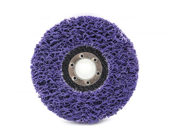 Круг зачистной полимерный коралловый Purple (115x22.2x15 мм; зернистость очень грубая extra coarse) РемоКолор 37-1-404 – изображение 2