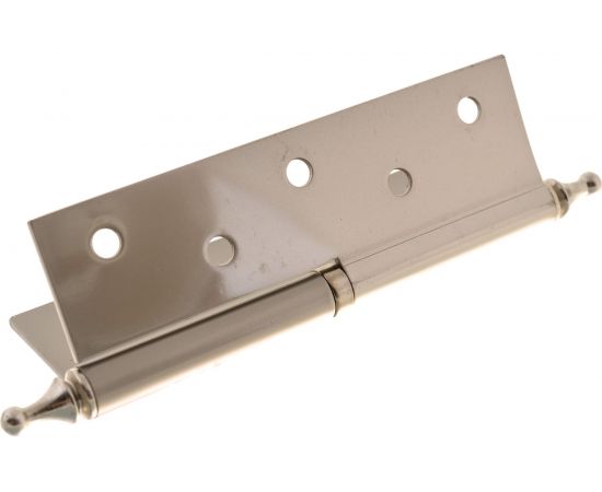 Дверная разъемная петля Зубр Эксперт 1 подшипник цвет матовая никель PN правая с крепежом 125x75x2.5 мм 2 шт. 37605-125-4R – изображение 2