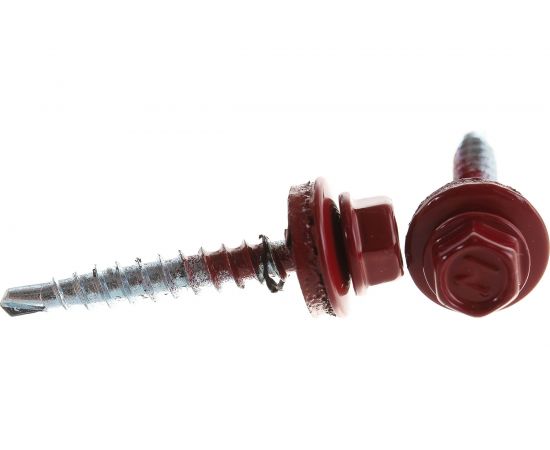 Кровельный саморез Daxmer 4,8х35 RAL 3011 250шт 03923 – изображение 2