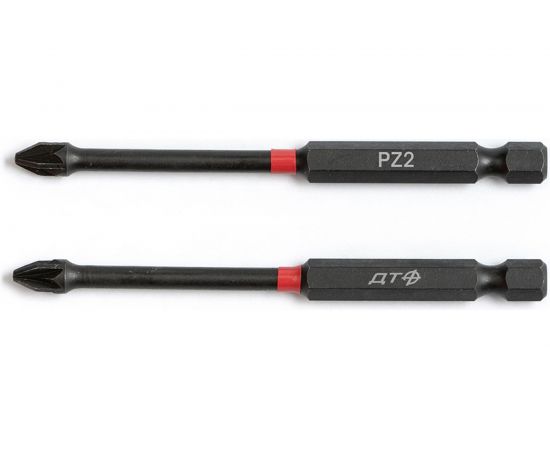 Бита ударная (10 шт; PZ2х90 мм; 1/4"") Дело Техники 793755 – изображение 2