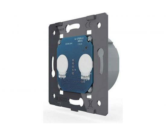 Двухклавишный сенсорный выключатель LIVOLO механизм VL-C702 – изображение 2