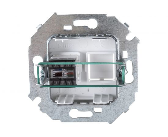 Компьютерная розетка Simon RJ45 кат.5е, белый 20 1591598-030 – изображение 2