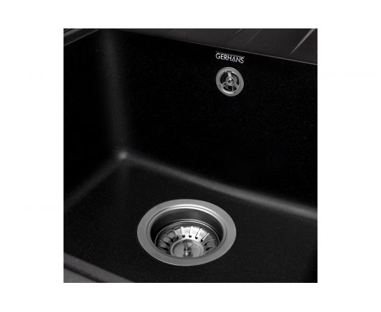 Кухонная мойка Gerhans B 15 25 ОНИКС /БЕЛАРУСЬ/ 620х435 мм В15-25 – изображение 3