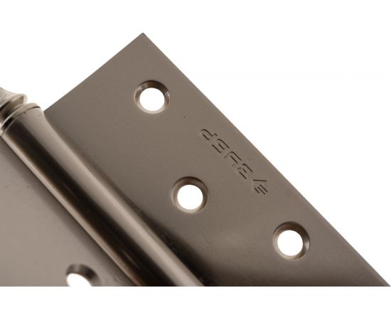 Дверная разъемная петля Зубр Эксперт 1 подшипник цвет матовая никель PN правая с крепежом 125x75x2.5 мм 2 шт. 37605-125-4R – изображение 3