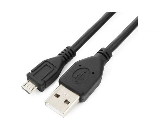 Кабель Cablexpert USB 2.0 Pro AM/microBM 5P, 1.8м, экран, черный, пакет CCP-mUSB2-AMBM-6 – изображение 3