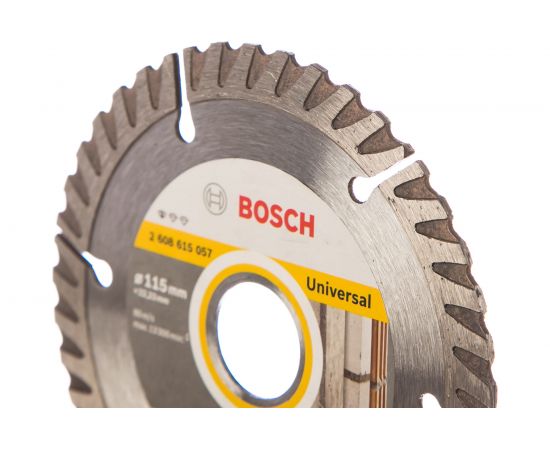 Диск алмазный Universal (115х22.2 мм) Bosch 2608615057 – изображение 3