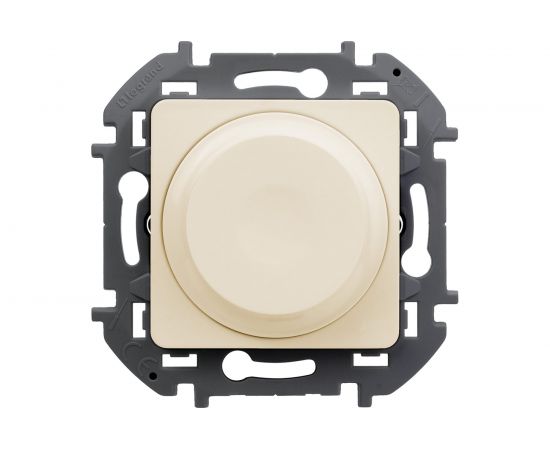 Поворотный светорегулятор Legrand без нейтрали 300Вт - INSPIRIA - слоновая кость 673791 – изображение 4