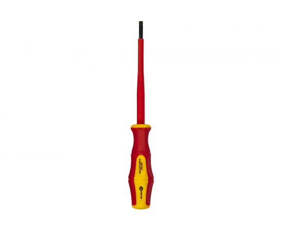 Отвертка диэлектрическая Ultra Grip SL 4,0 х 100 мм CR-V КОБАЛЬТ 646-447 – изображение 4