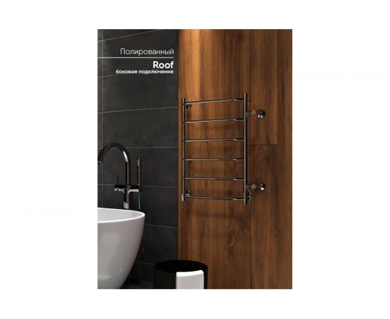 Полотенцесушитель INDIGO Roof боковое подключение, 1"" - 1/2, 80/60, м/о 50 LRSW80-60-б/п-50 – изображение 4