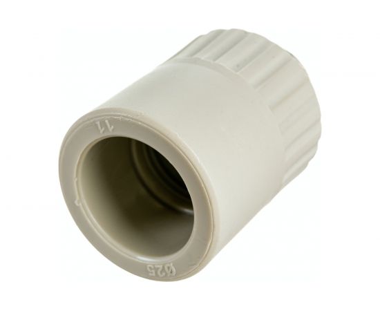 Муфта RTP PN25 комбинированная, наружная резьба, D25х1/2 мм, серая 10944 – изображение 4