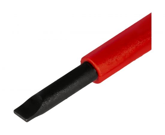 Отвертка диэлектрическая Ultra Grip SL 4,0 х 100 мм CR-V КОБАЛЬТ 646-447 – изображение 5