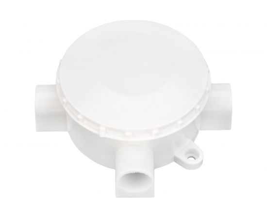 Распаячная трехрожковая коробка REXANT открытой установки 70x35 IP20 28-3065 