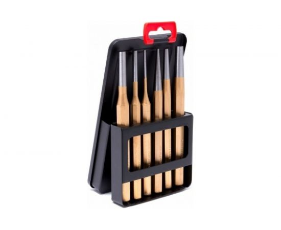 Набор выколоток, 6 предметов 3х150-2шт, 5х150-2шт, 8х150-2шт ROCKFORCE RF-50613A 