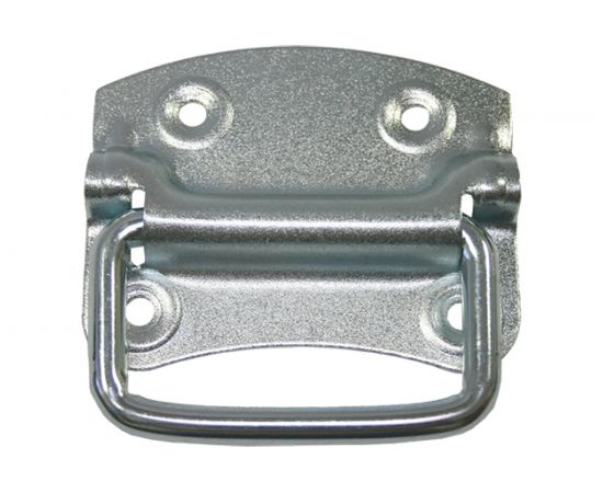 Дверная ручка РемоКолор откидная, оцинкованная, 85x80 мм 70-0-855 