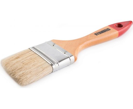 Флейцевая кисть АКОР Столичная КФ 100 мм, толщина 12 мм натуральная щети��а 4607044331372 