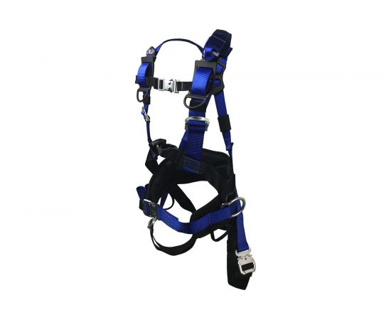 Страховочная привязь с усиленными швами и поясом для позиционирования Alpsafe DVX07 