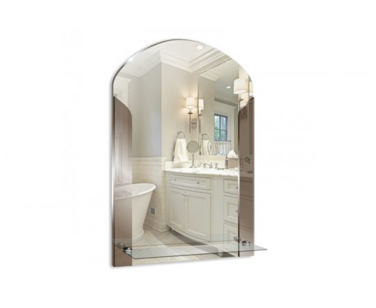Зеркало mixline Муза 390х580 с полкой 525467 