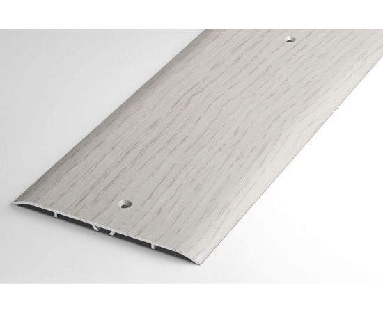 Порог прямой алюминиевый (100 мм; 0.9 м; декоративный; дуб Арктик) Лука УТ000001729 