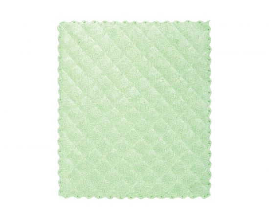 Универсальные салфетки ЛАЙМА микрофибра губчатая 3 слоя, 17х20см, ромбы, комплект 3 шт. 606657 – изображение 2