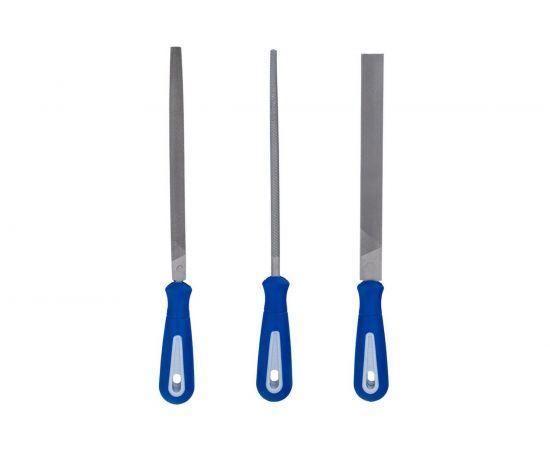 Набор напильников КОБАЛЬТ № 2, 150 мм, 3 шт. 247-729 – изображение 2