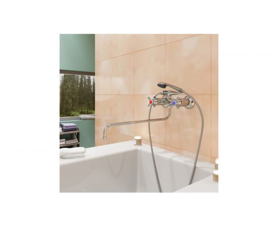 Смеситель для ванны и умывальника mixline ML09-02 522150 – изображение 2