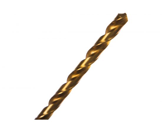 Сверло по металлу удлиненное (8.9х175 мм; Р9 TiN) Туламаш 63205 – изображение 2