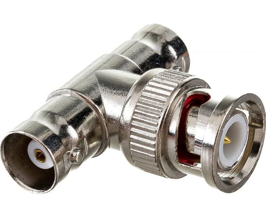 Переходник TDM штекер BNC - х2 гнезда BNC, тройник, индивидуальная упаковка SQ1809-0033 – изображение 3