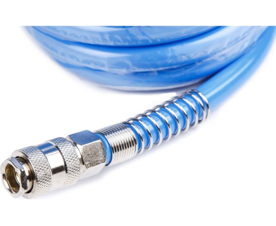 Шланг воздушный полиуретановый, спиральный 8x12 мм, 10 м KraftWell KRW-HC081210 – изображение 3