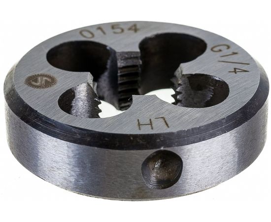 Трубная плашка ИНСТУЛС G 1/4 38x10 9ХС 2654-0154 лев ГОСТ 9740-71 00001252571 – изображение 3