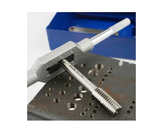 Набор ручных метчиков и плашек GSR A+S DIN 352/ 25x9 M3-M12 32 предмета S504AS70 – изображение 3