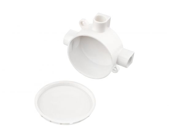 Распаячная трехрожковая коробка REXANT открытой установки 70x35 IP20 28-3065 – изображение 3