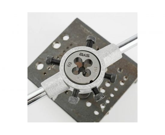 Набор ручных метчиков и плашек GSR A+S DIN 352/ 25x9 M3-M12 32 предмета S504AS70 – изображение 4