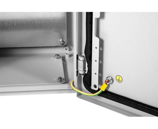 Электротехнический настенный шкаф ЦМО сплошная металлическая дверь, серый EMW-300.300.210-1-IP66 – изображение 4