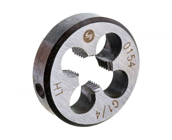 Трубная плашка ИНСТУЛС G 1/4 38x10 9ХС 2654-0154 лев ГОСТ 9740-71 00001252571 – изображение 4