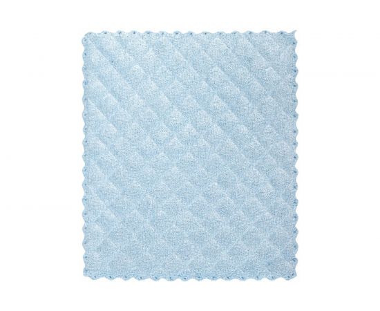 Универсальные салфетки ЛАЙМА микрофибра губчатая 3 слоя, 17х20см, ромбы, комплект 3 шт. 606657 – изображение 4