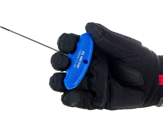 Т-образный шестигранник KING TONY 2 мм, 90,0 х 137,0 мм, с шаровым окончанием 115002MR – изображение 5